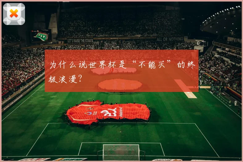 为什么说世界杯是“不能买”的终极浪漫？